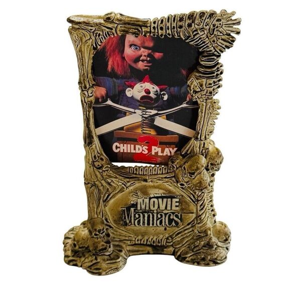 McFarlane Vintage 1999 Movie Maniacs Chucky Childs Play 2 Stand Only No Figure - Picture 1 of 10